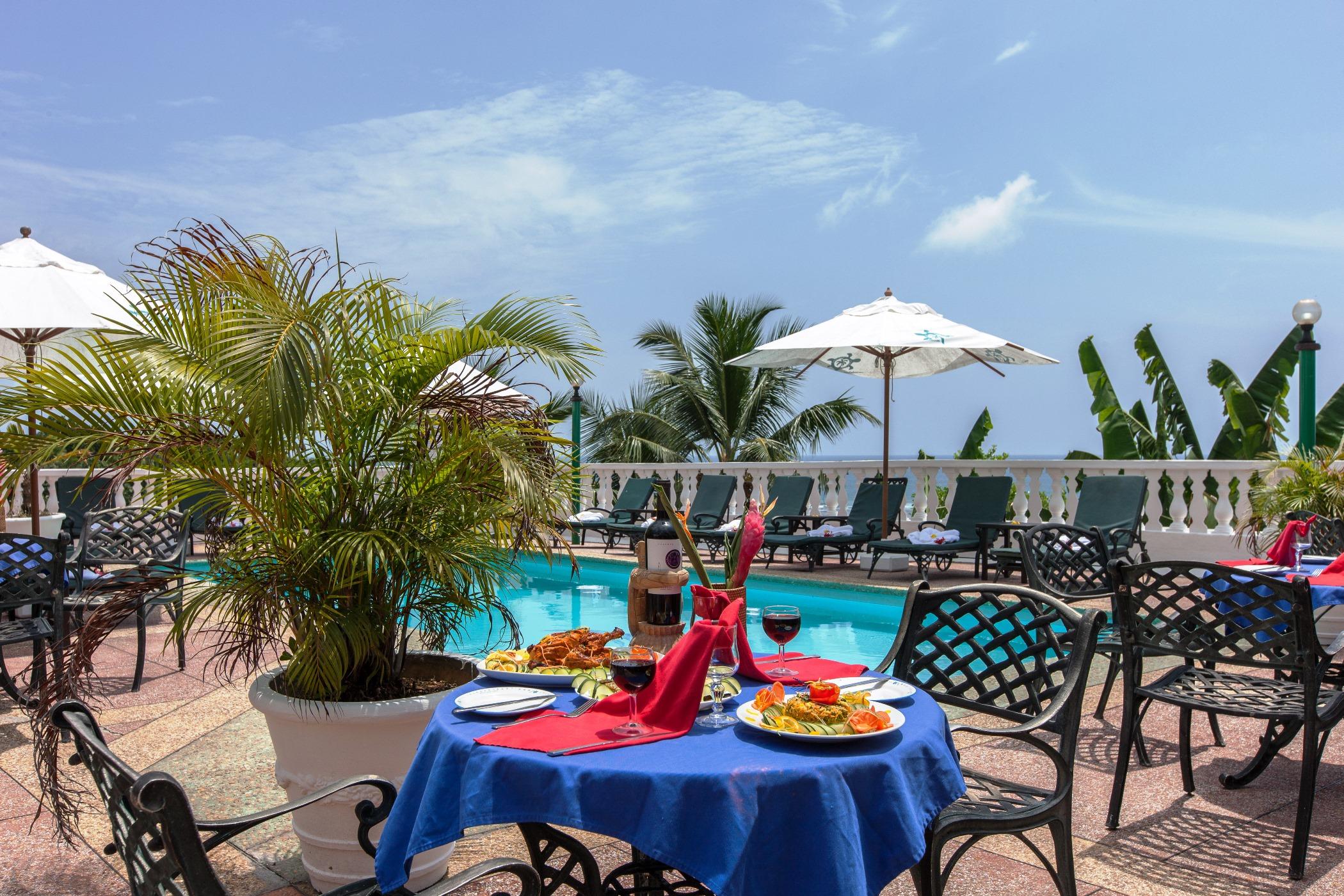 Le Relax Hotel And Restaurant Anse Royale Exteriör bild
