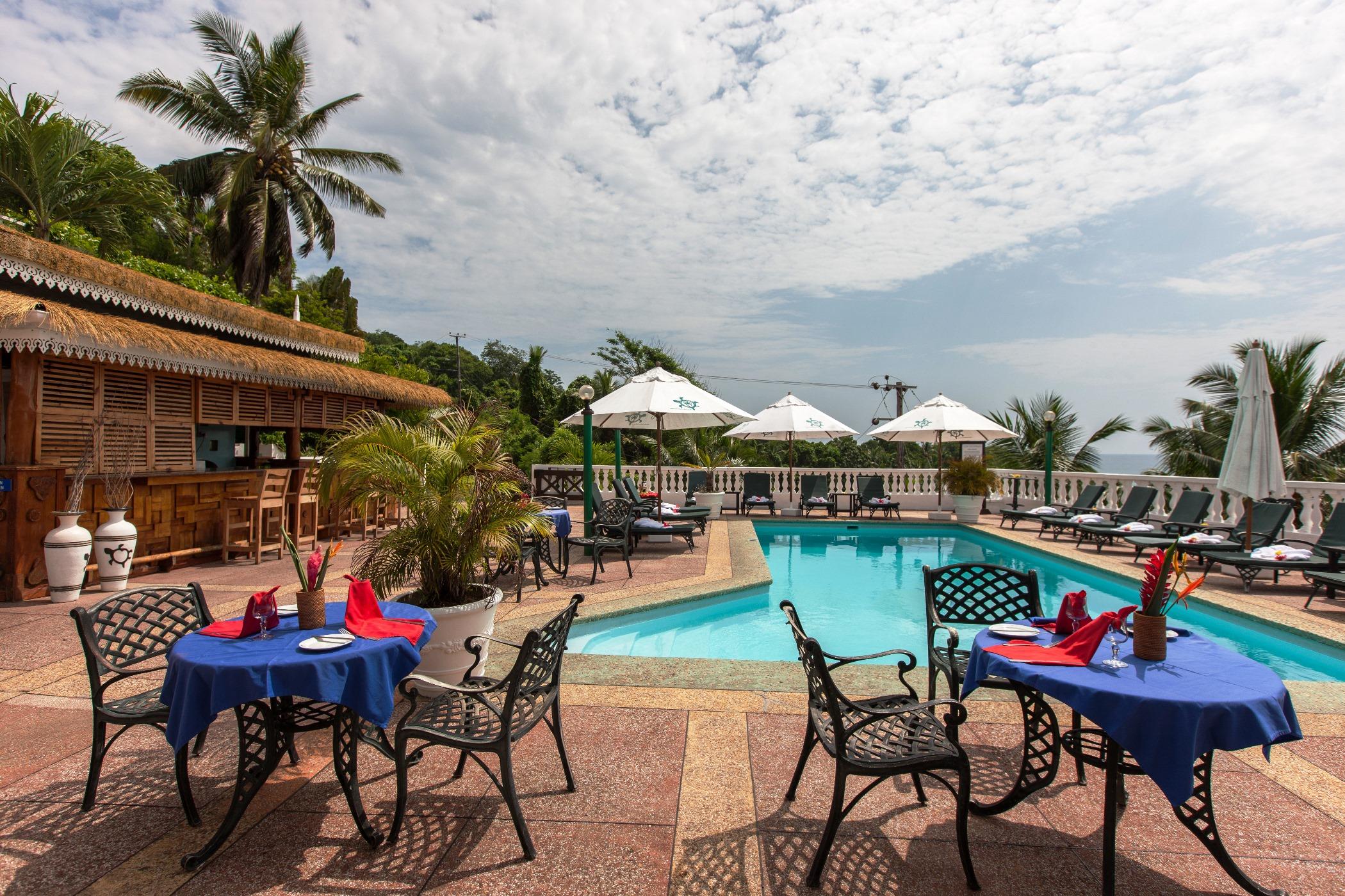 Le Relax Hotel And Restaurant Anse Royale Exteriör bild