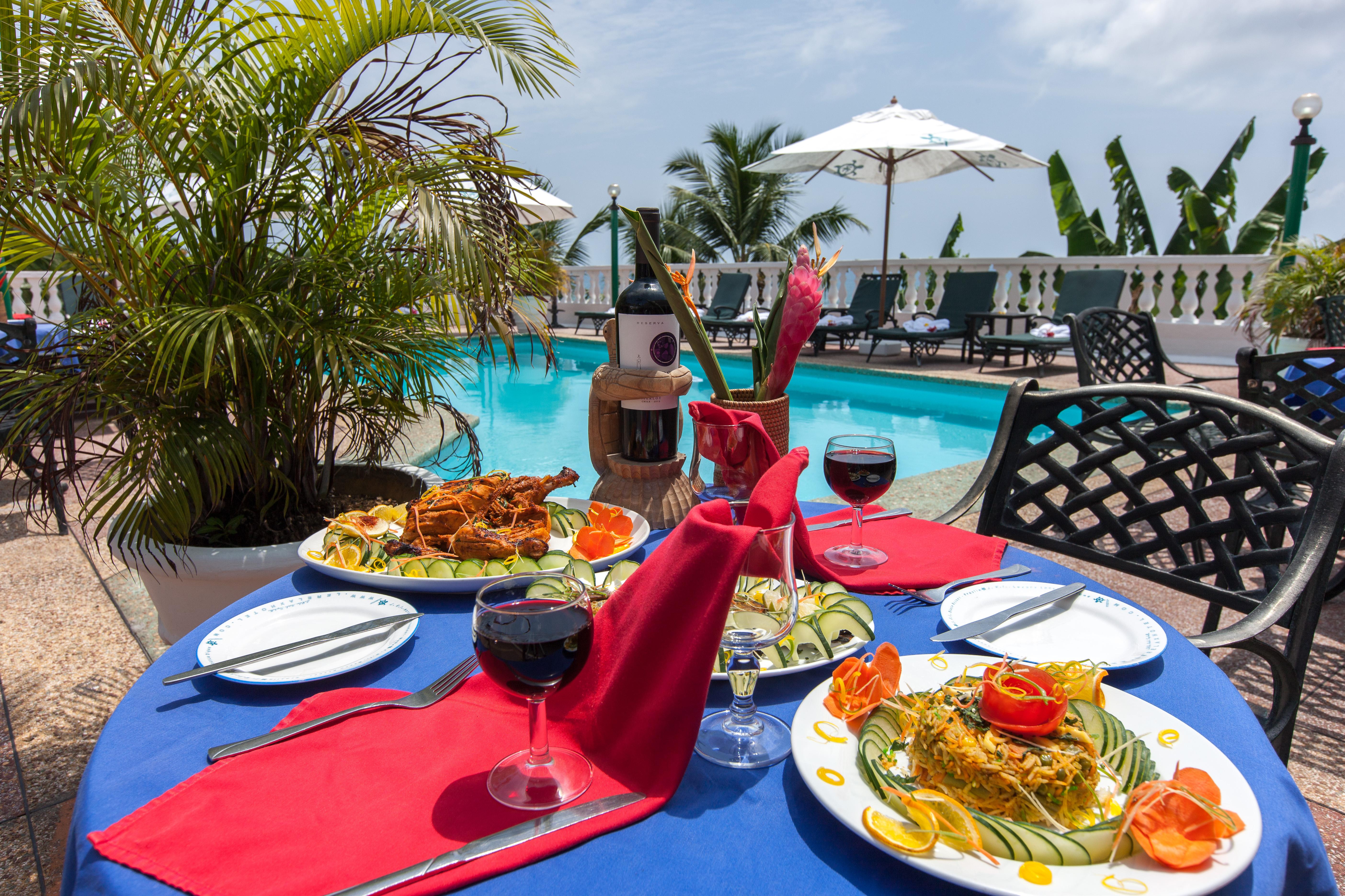 Le Relax Hotel And Restaurant Anse Royale Exteriör bild